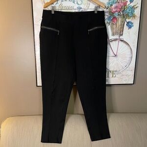 Lark + Grey pull on pant, sz 3XL, black